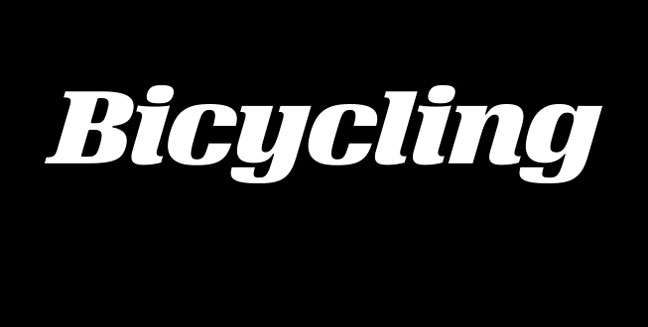 Bicycling logo